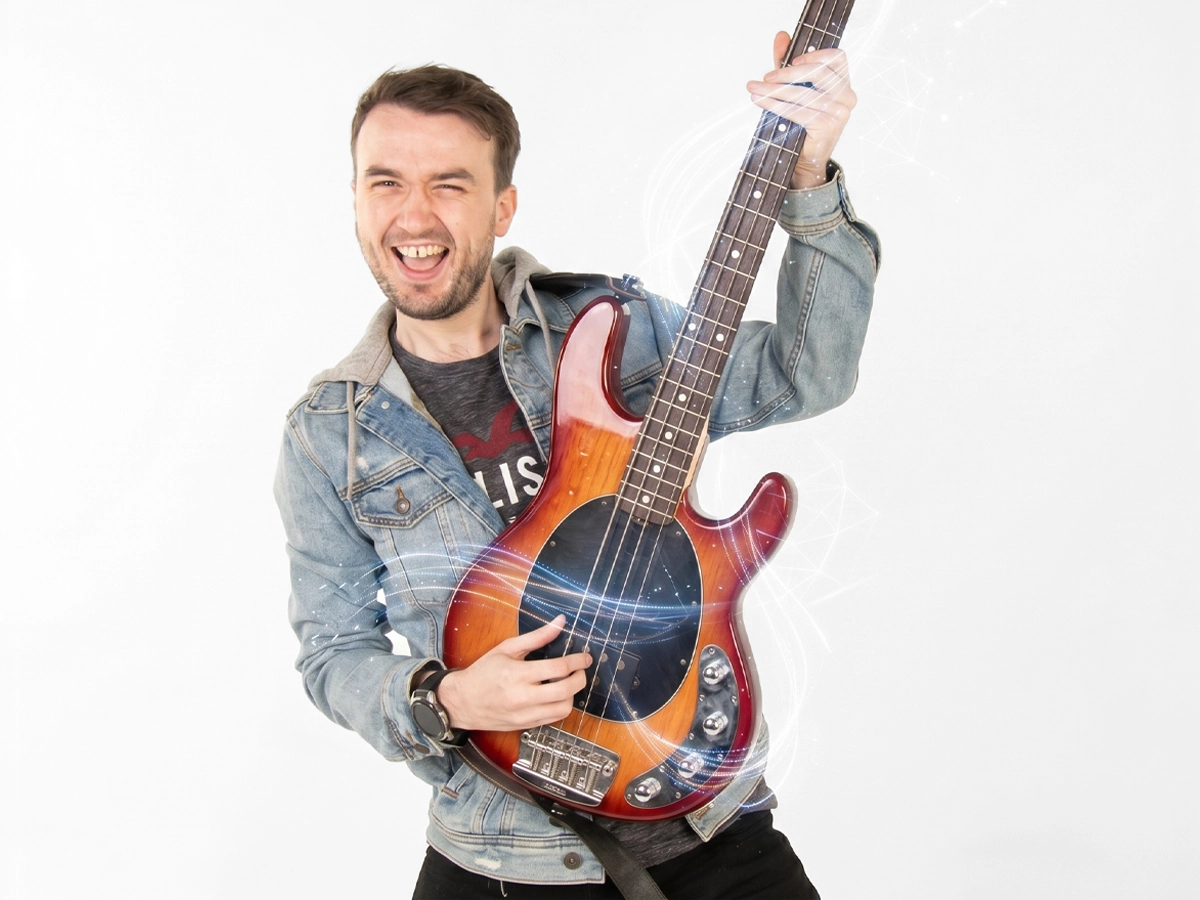 Bass lesson at BOLT