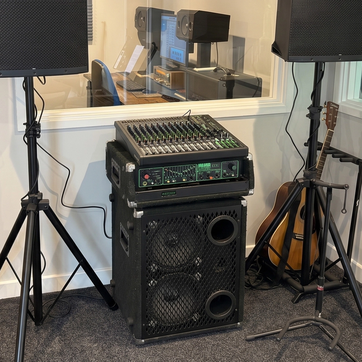 Studio gear and equipment