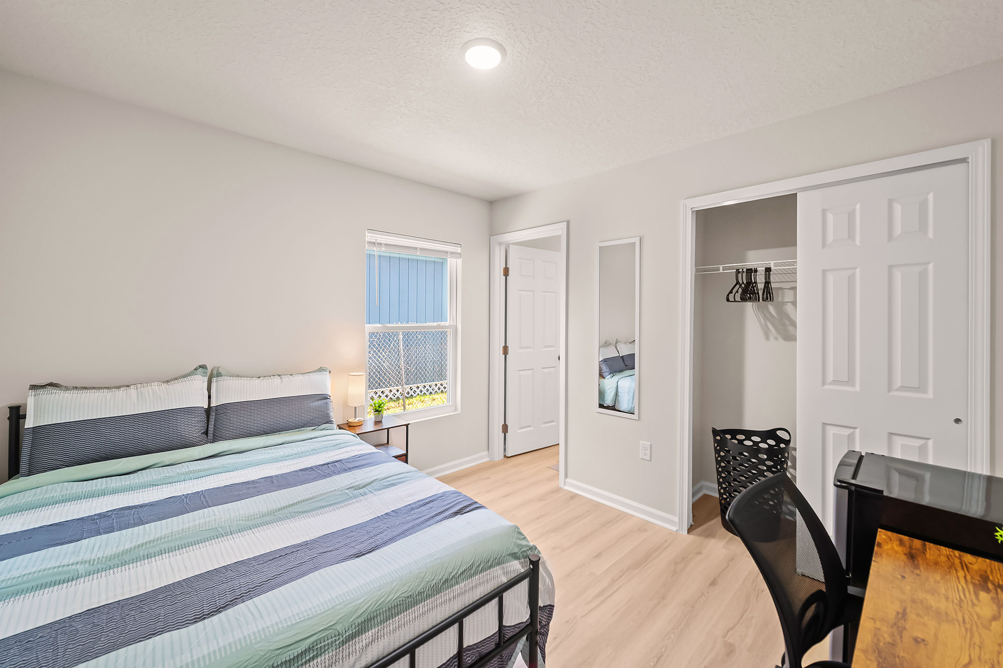 Photo of a bedroom in a co-living home