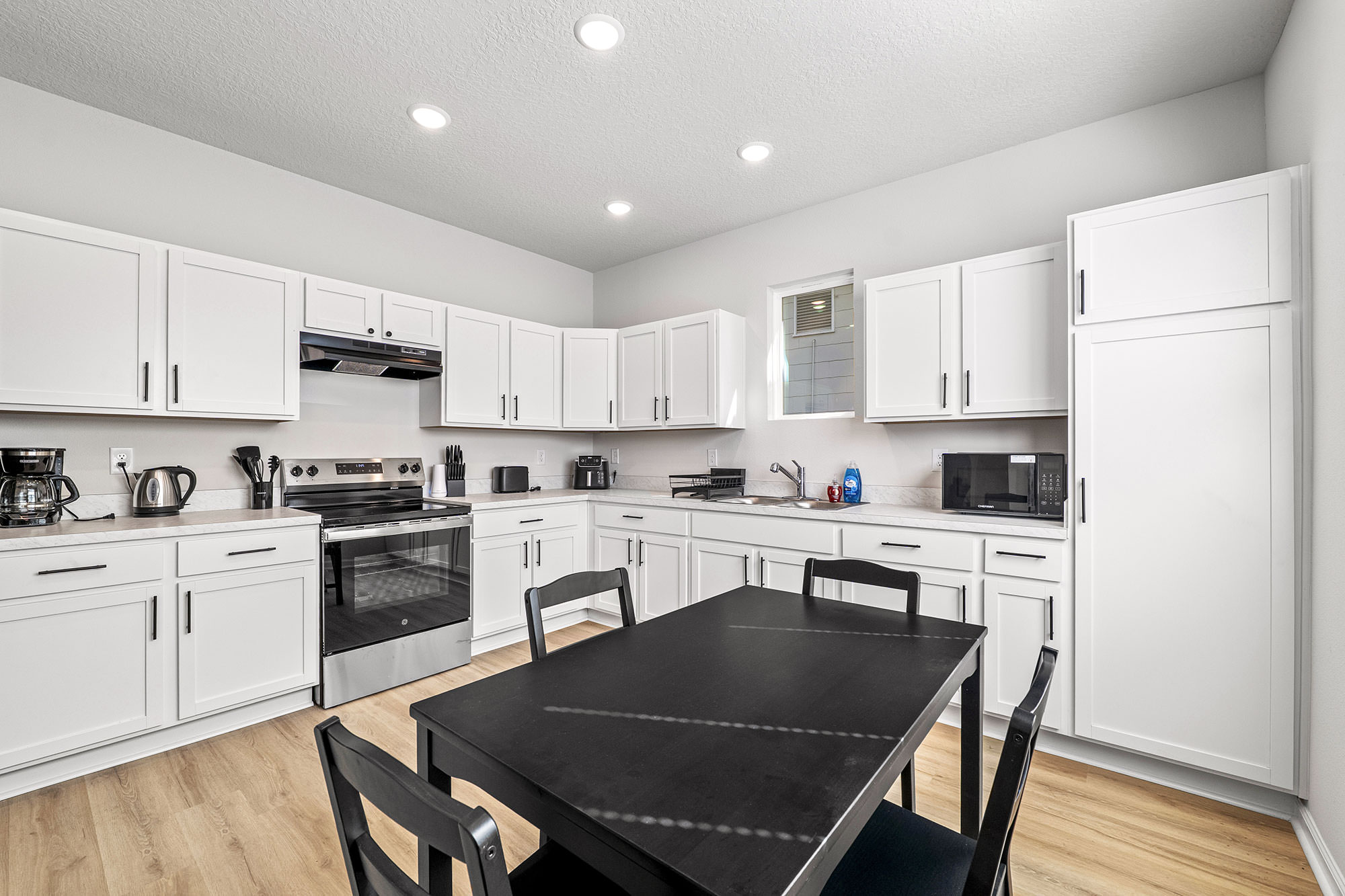 Photo of a kitchen in a co-living home
