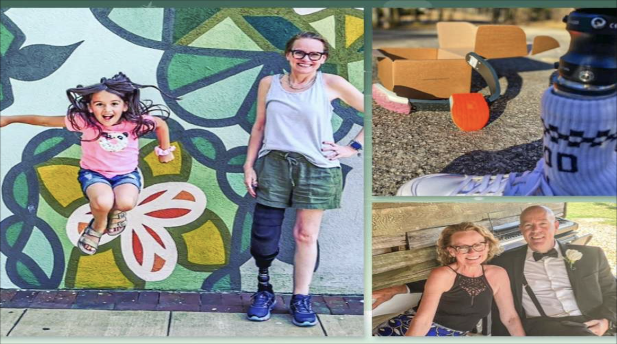 Inspiring Amputee to race in Run for Angels