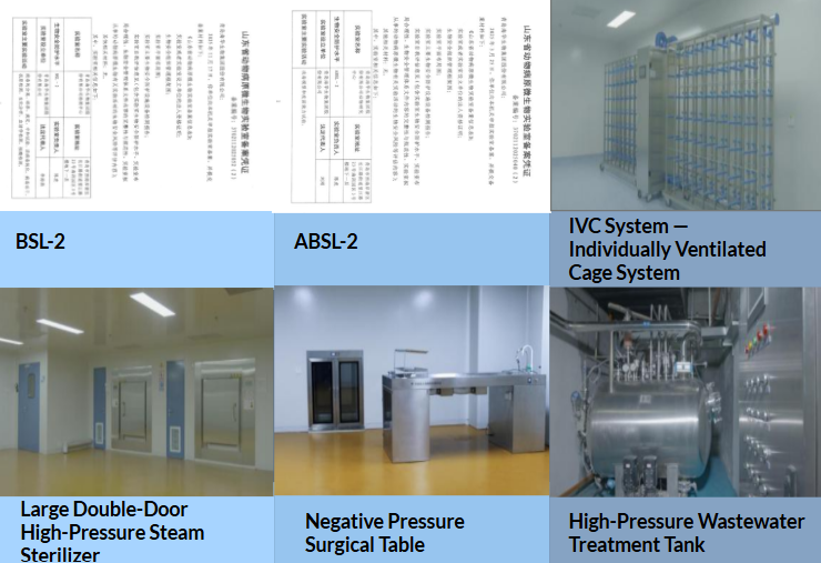BSL-2, ABSL-2, negative pressure, and treatment systems