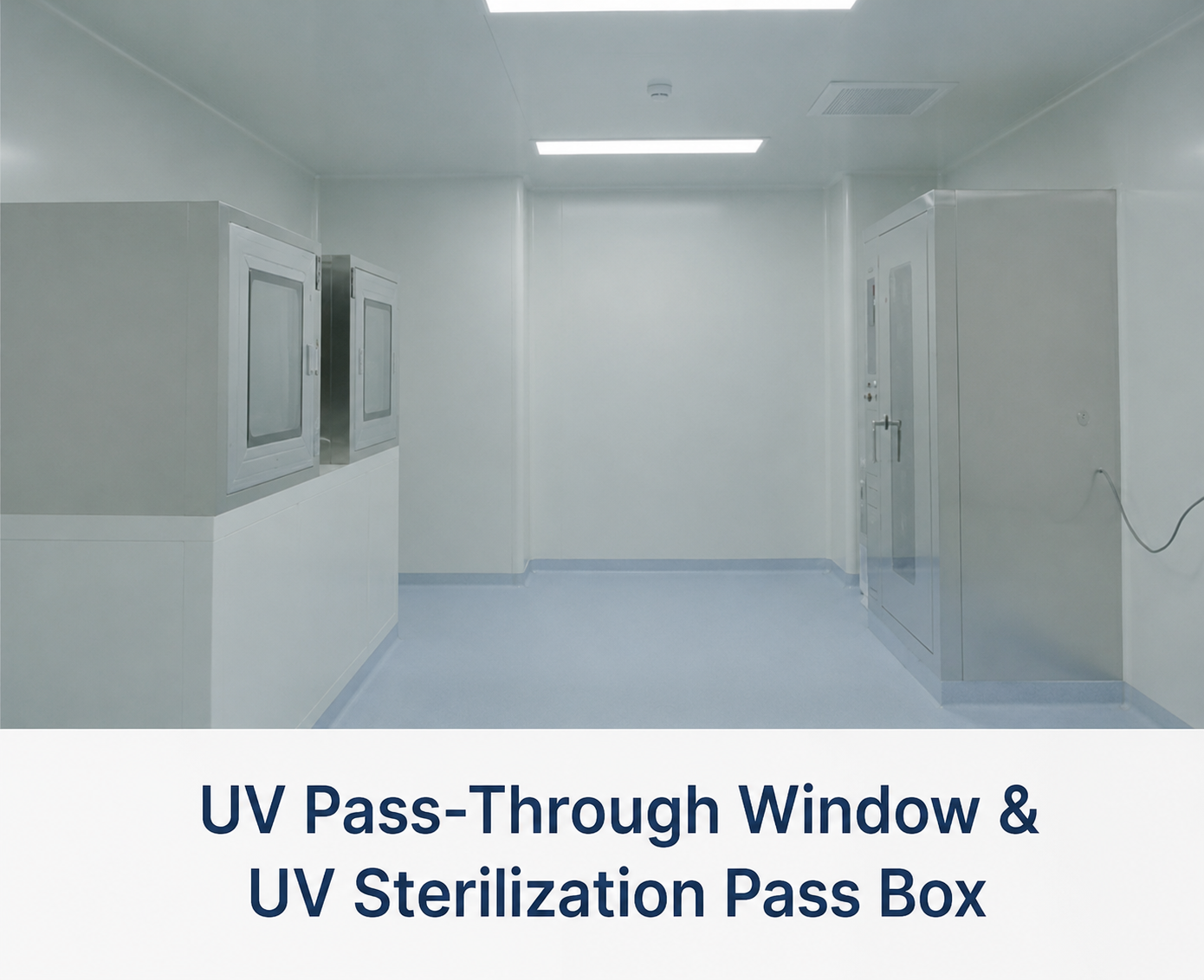 UV pass-through and sterilization equipment