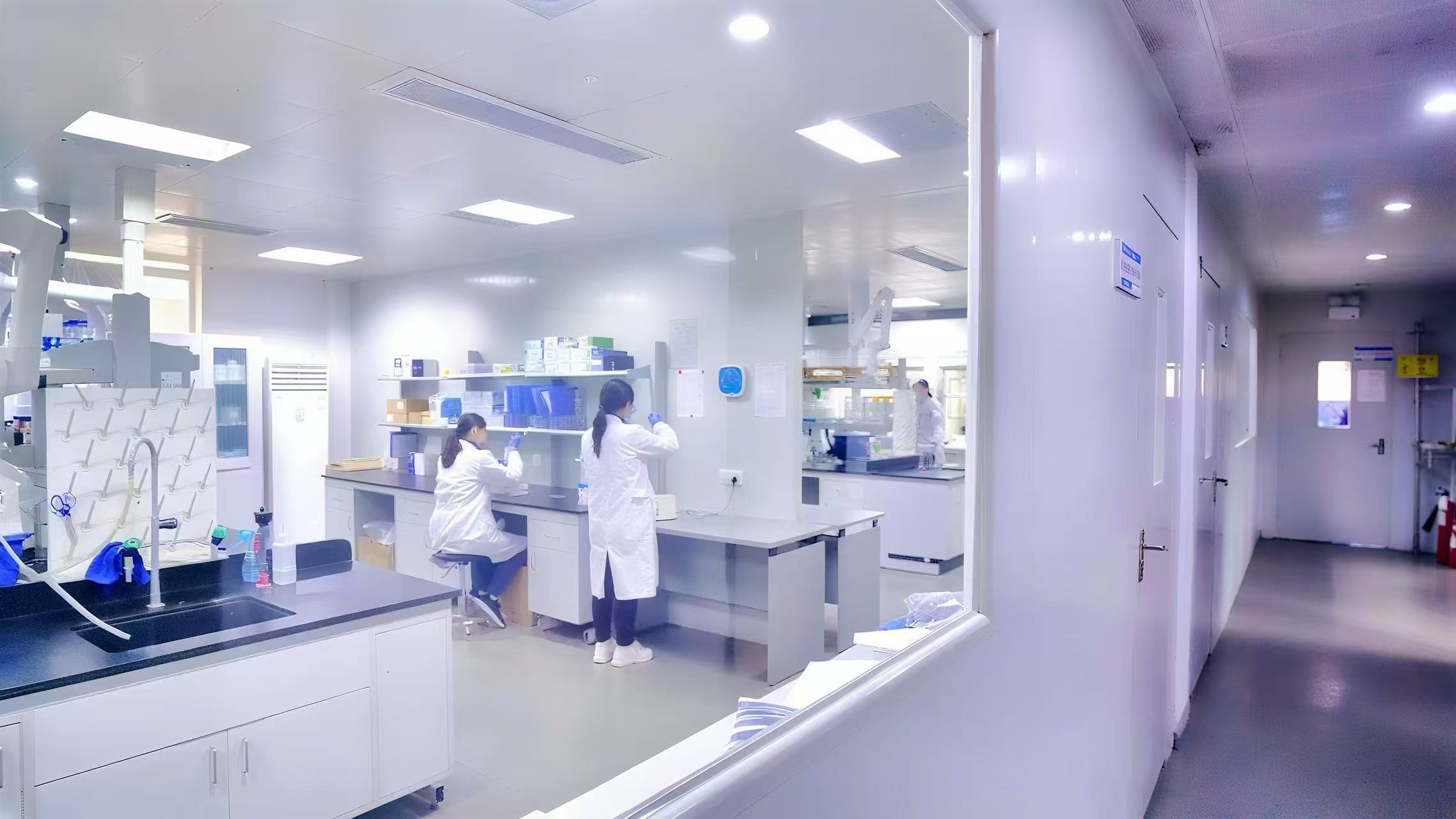 Forharo technical team working in the laboratory