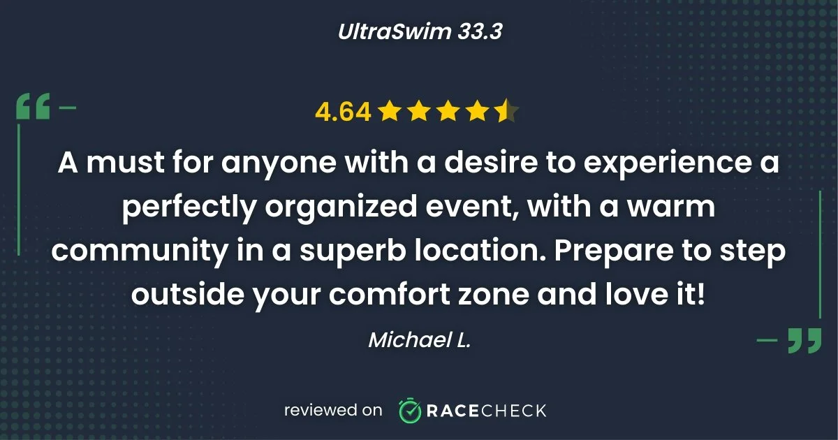 Review left on RaceCheck by Michael Lemmel Founder of OTILLO and Swimrun
