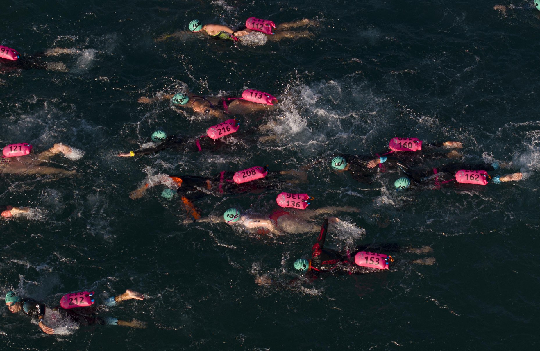 BEHIND THE GOGGLES OF SWIMMER 140