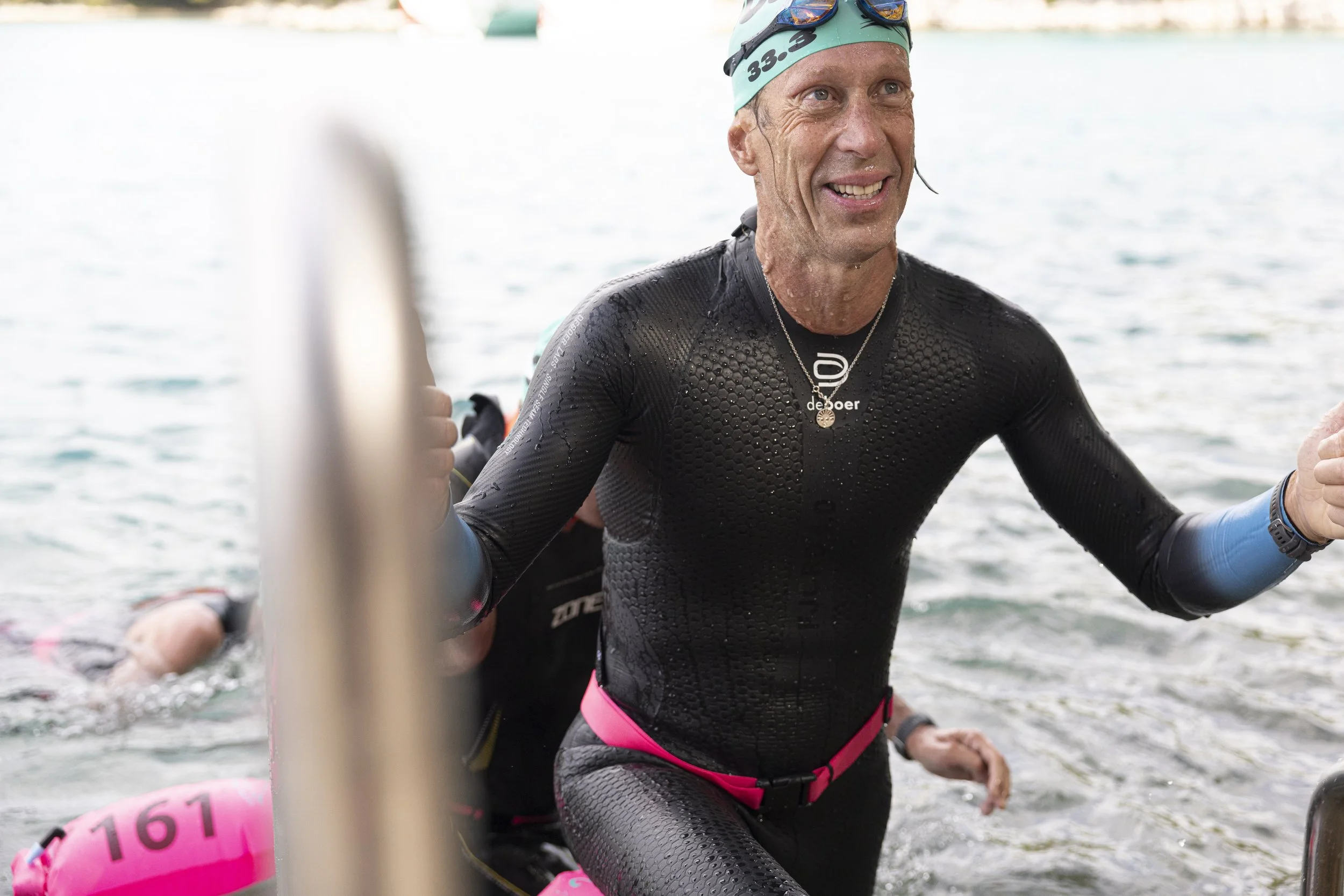 Nathaniel in his deboer wetsuit #7Croatia