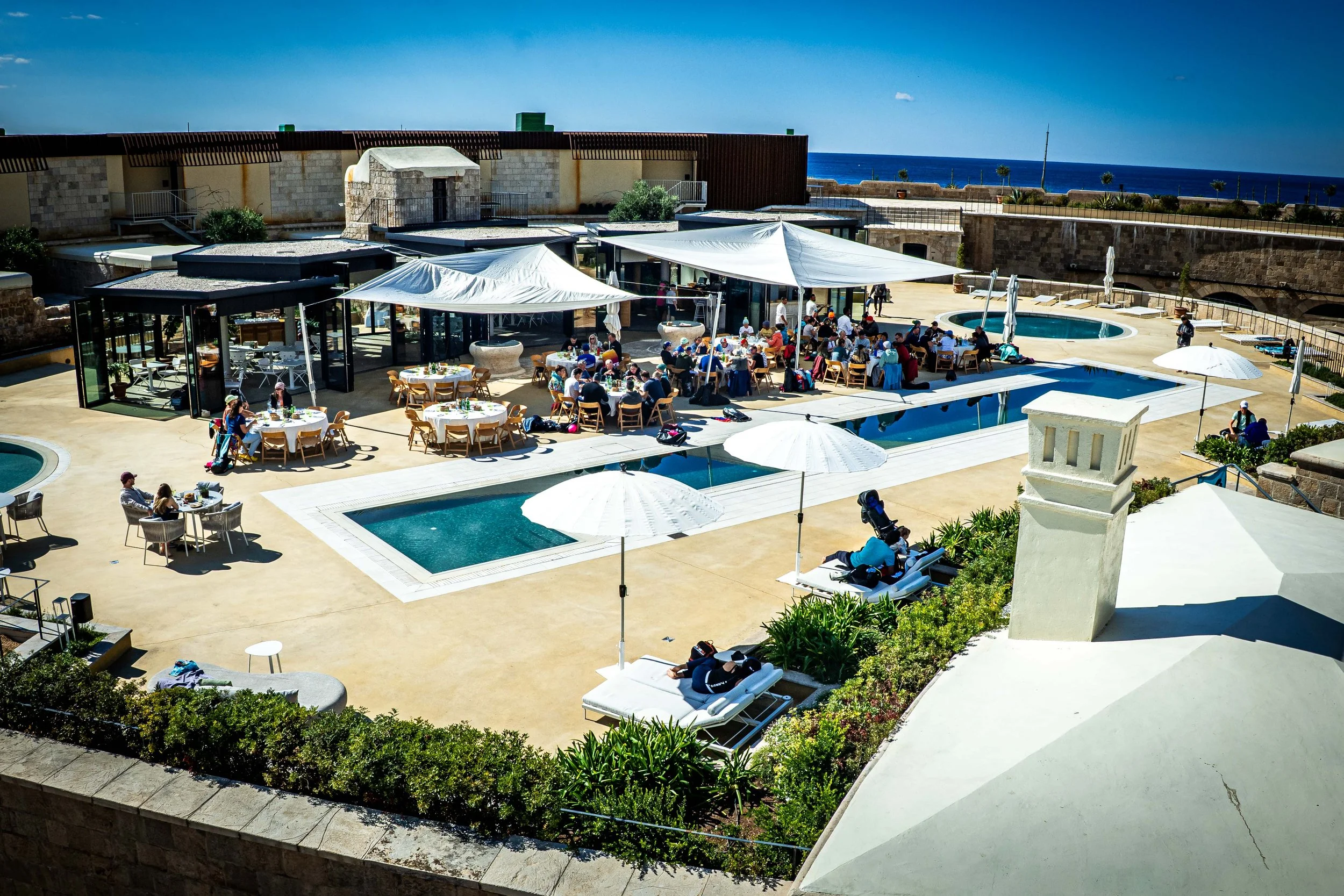 Lunch at Mamula Island 5* hotel at #10Montenegro