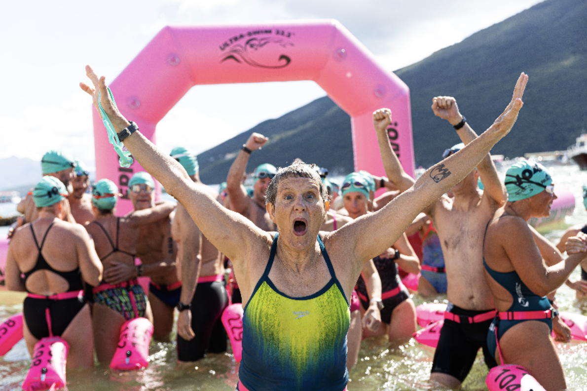 Open water swimming — UltraSwim 33.3
