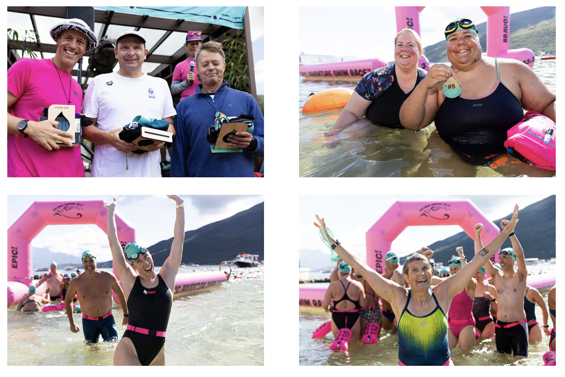UltraSwim 33.3 #5 finishes