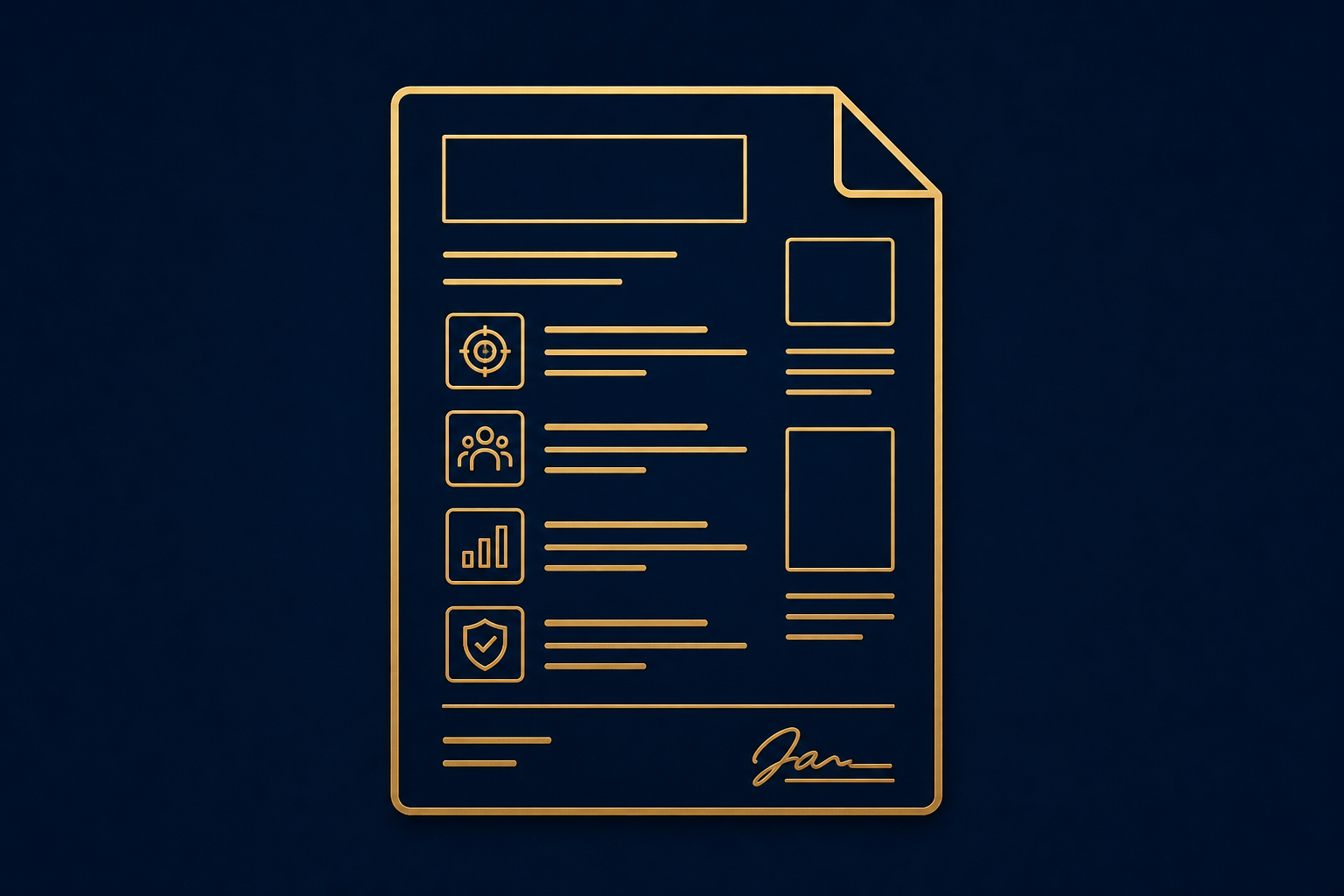 Reusable presentation format