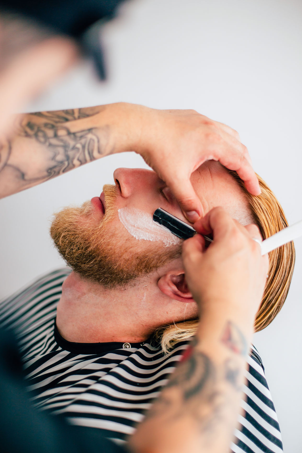 Barbering services image at OMNA Institute