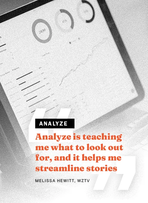 Quote: Analyze is teaching me what to look out for, and it helps me streamline stories.
