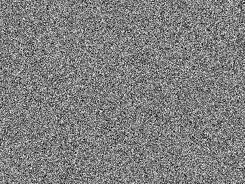 Animated noise pattern