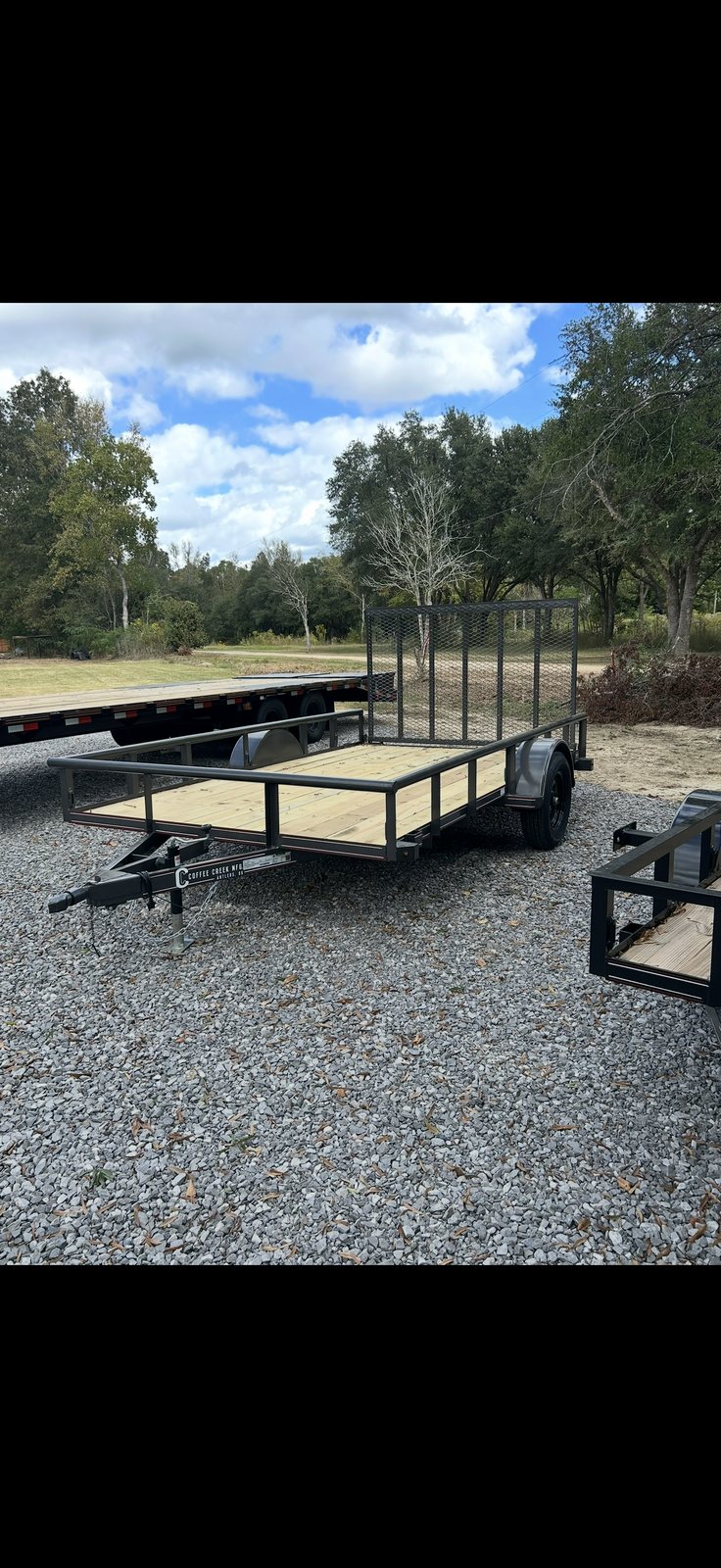 83" x 12' Single Axle Utility