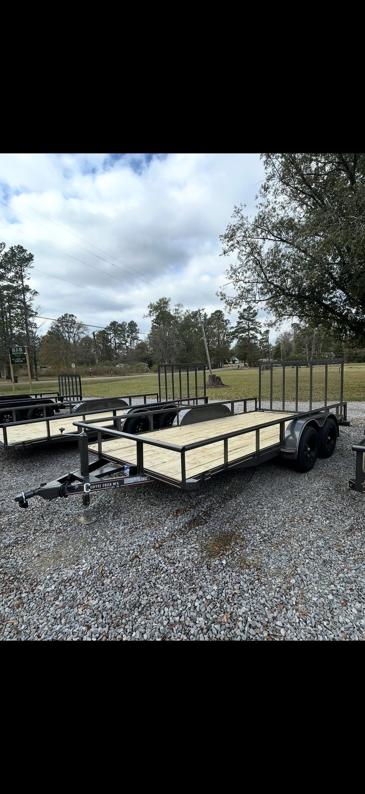 83" x 16' Tandem Axle Utility