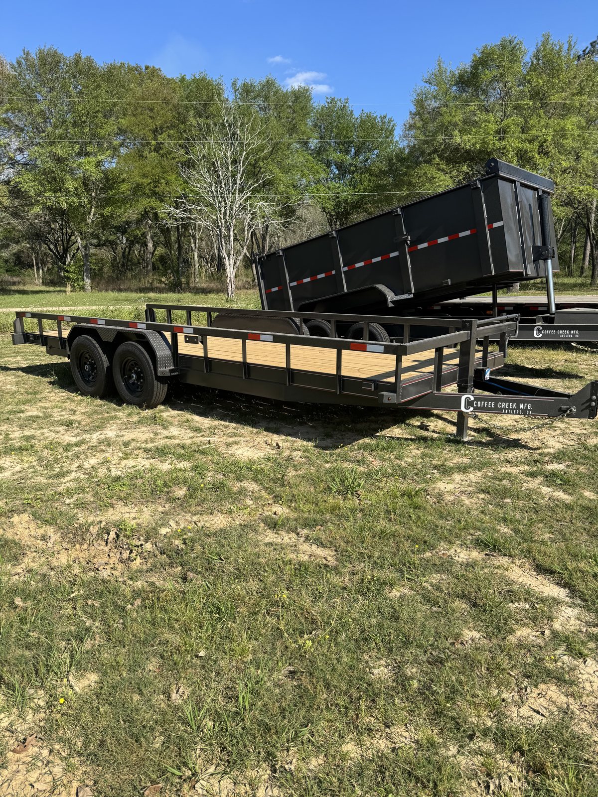 83" x 20' Heavy Duty Tandem Axle Utility