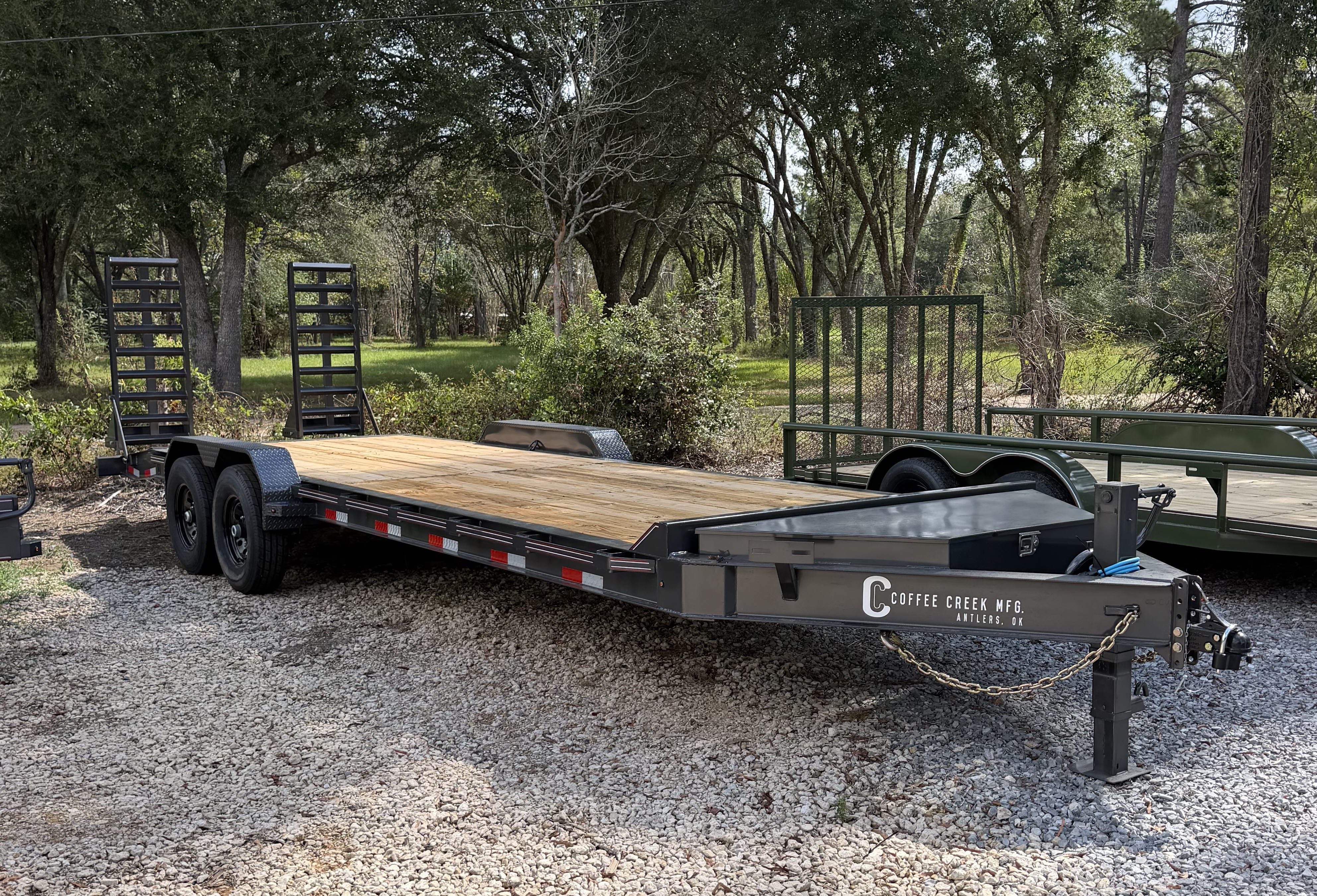 83" x 24' I-Beam Equipment Trailer