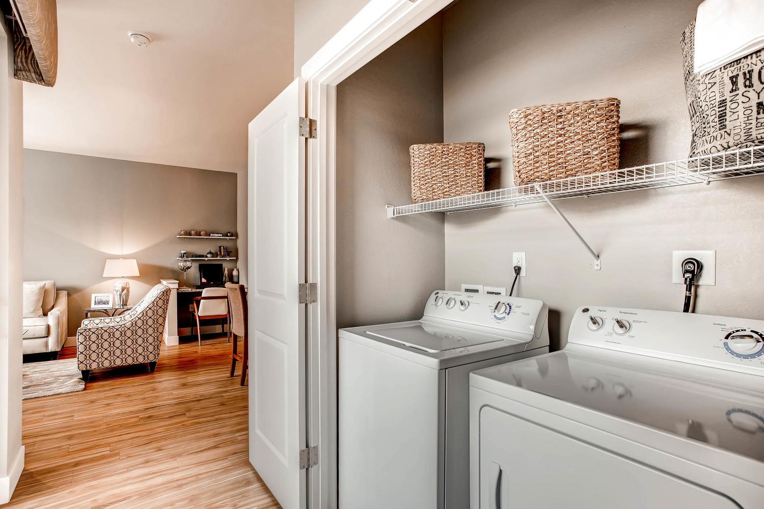 Laundry area