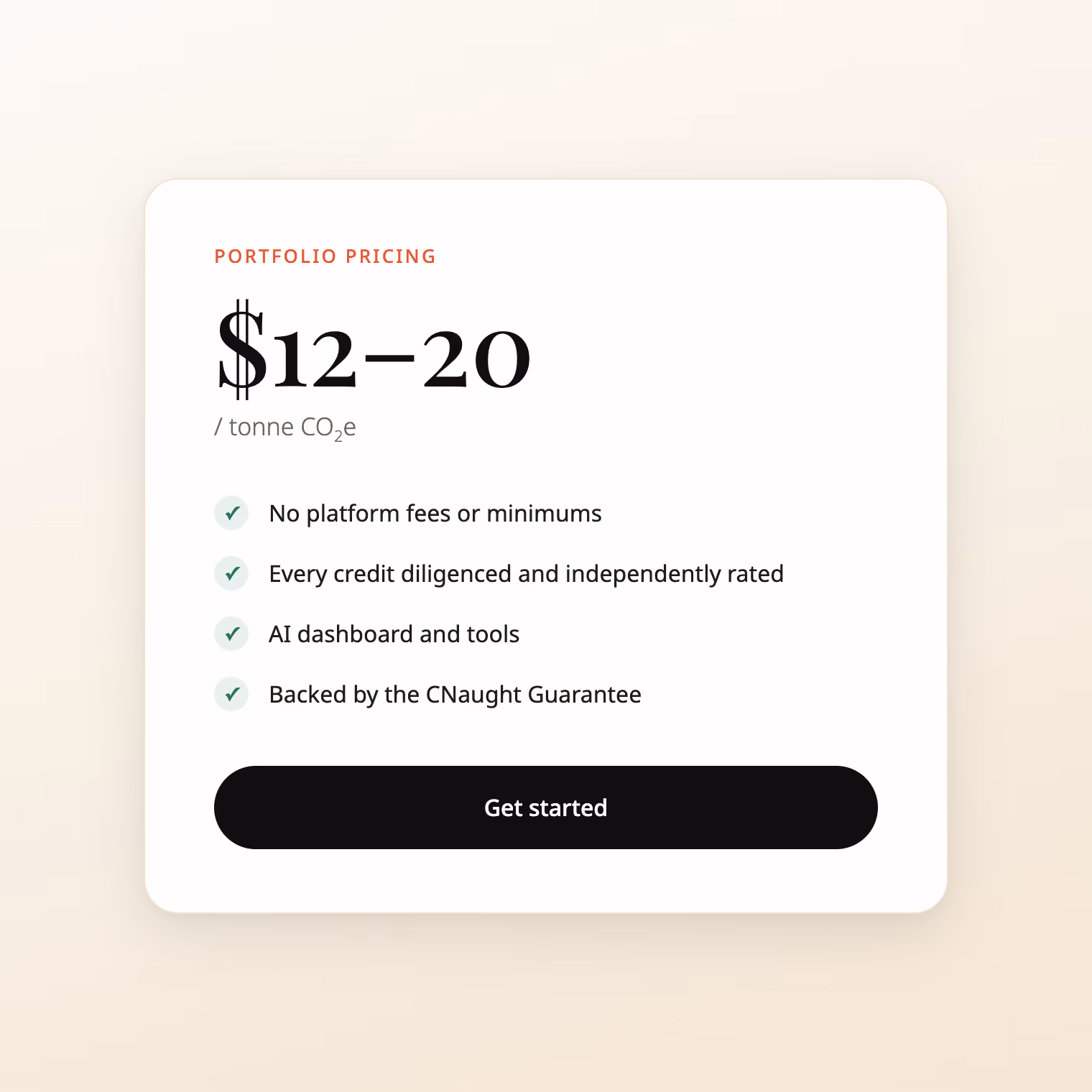 Pricing visual