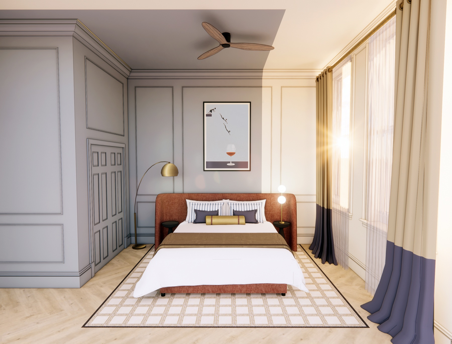 Orlo blue room