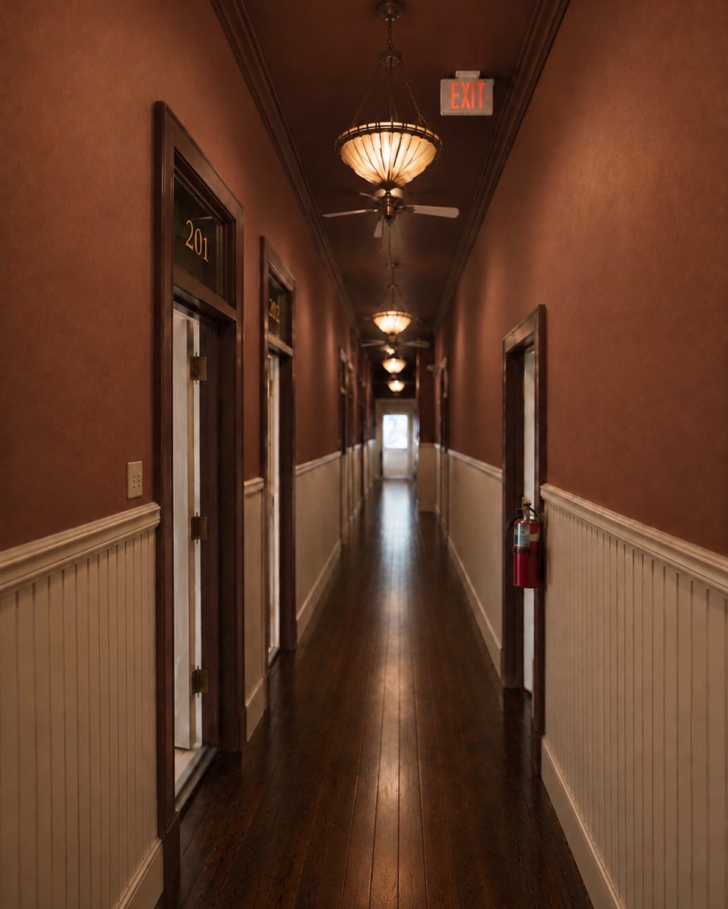 The Orlo hallway