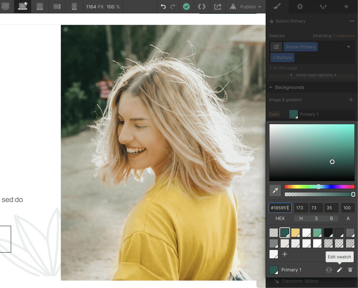 Color - Healthful X Webflow Template