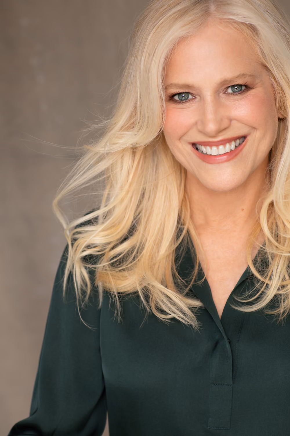 A portrait image of Lynda Halligan