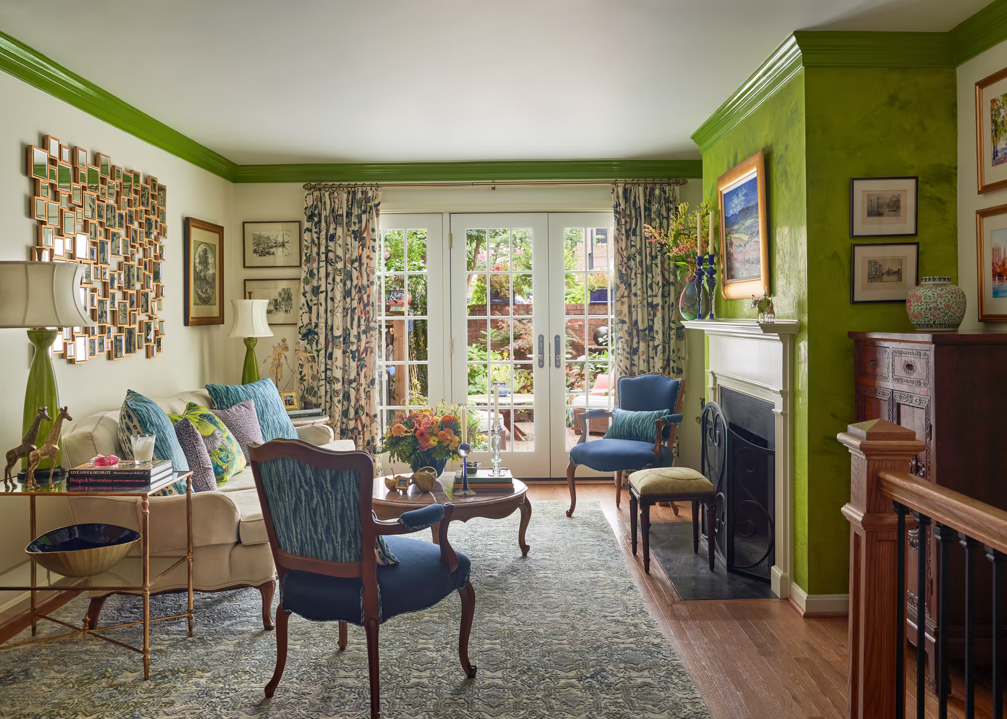 Interior of a custom home built by Horizon Building Corporation