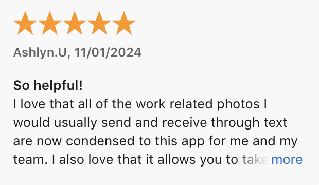 Really camp testimonial by Ashland so helpful. I love all her work is in one spot.