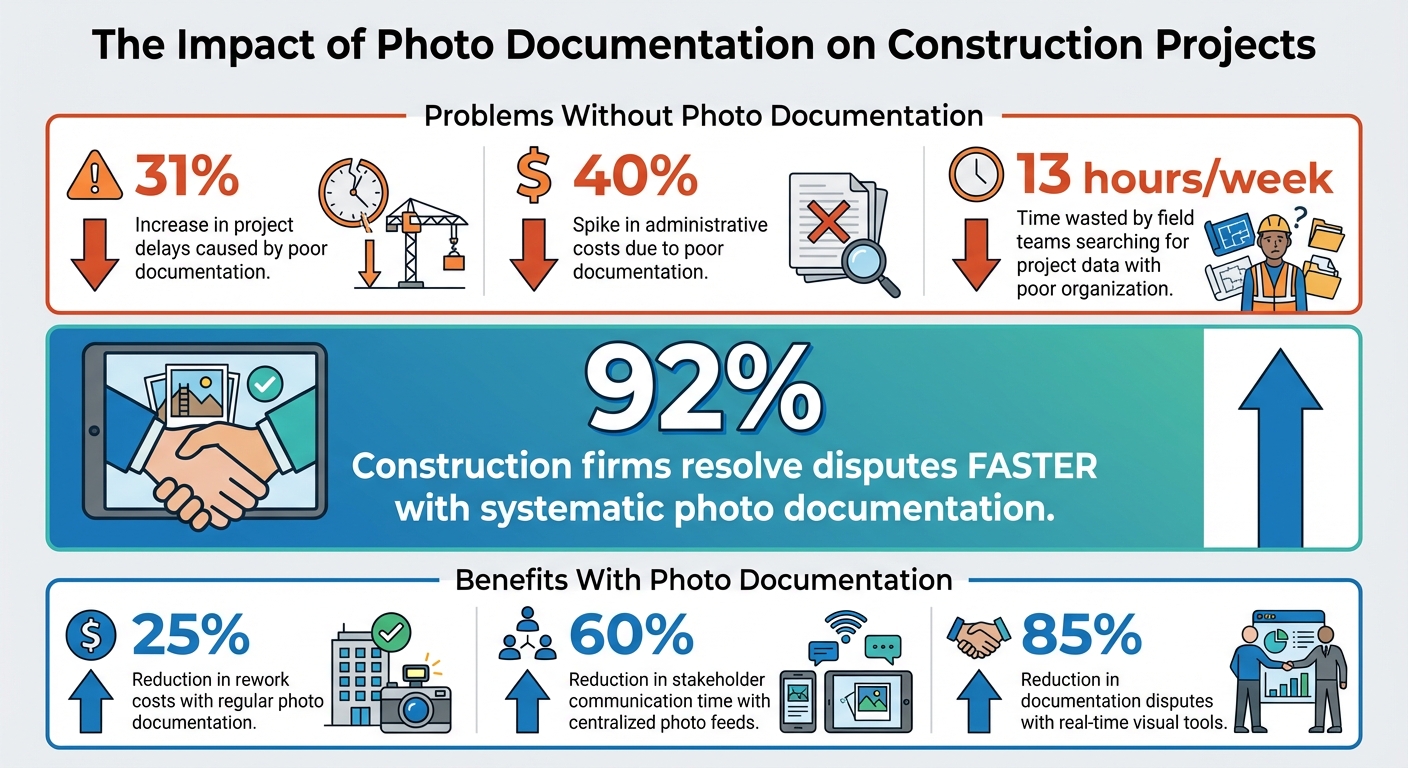 Impact of Photo Documentation on Construction Projects: Key Statistics