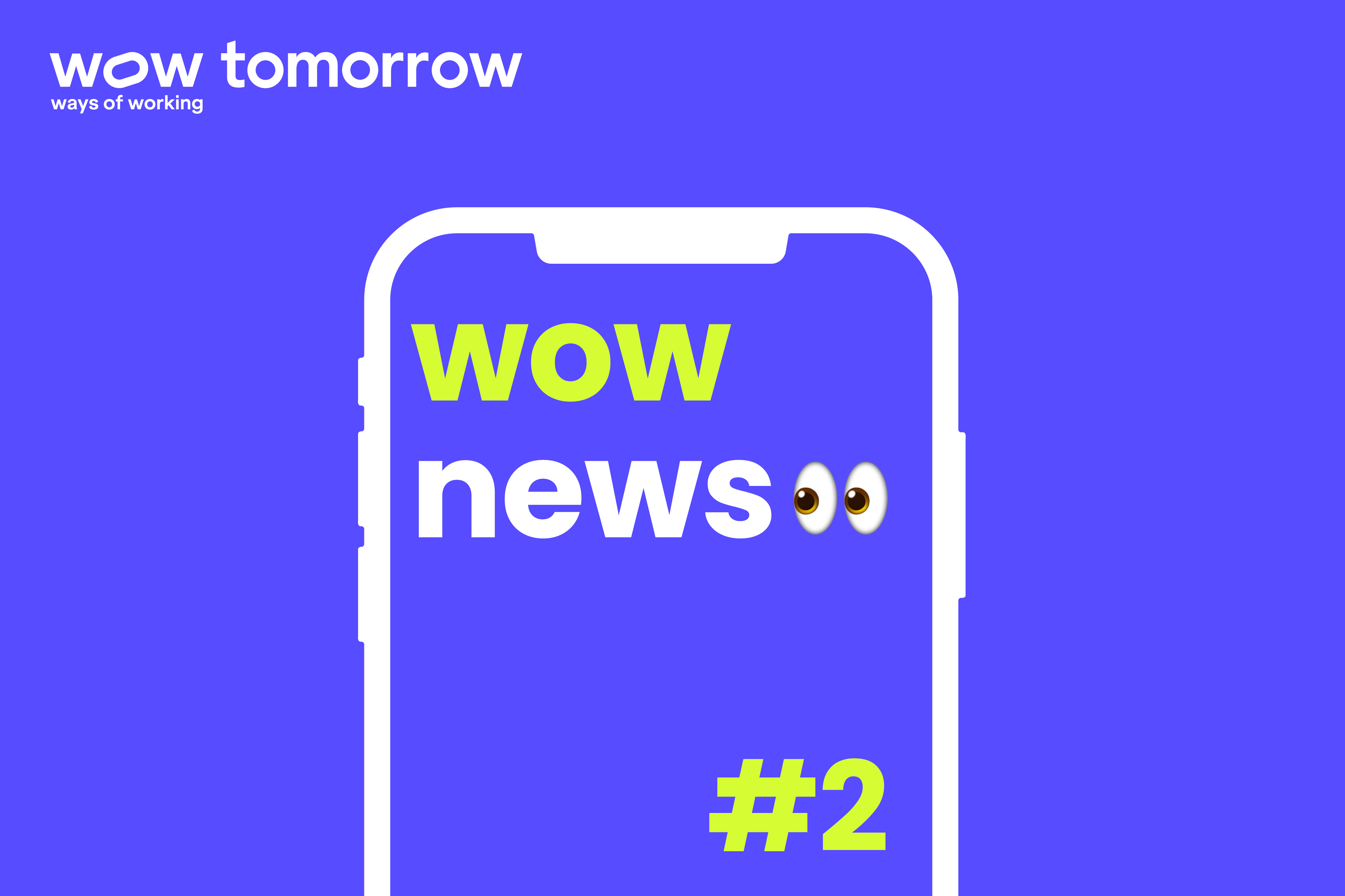 Smiling person in an office – wow news #2