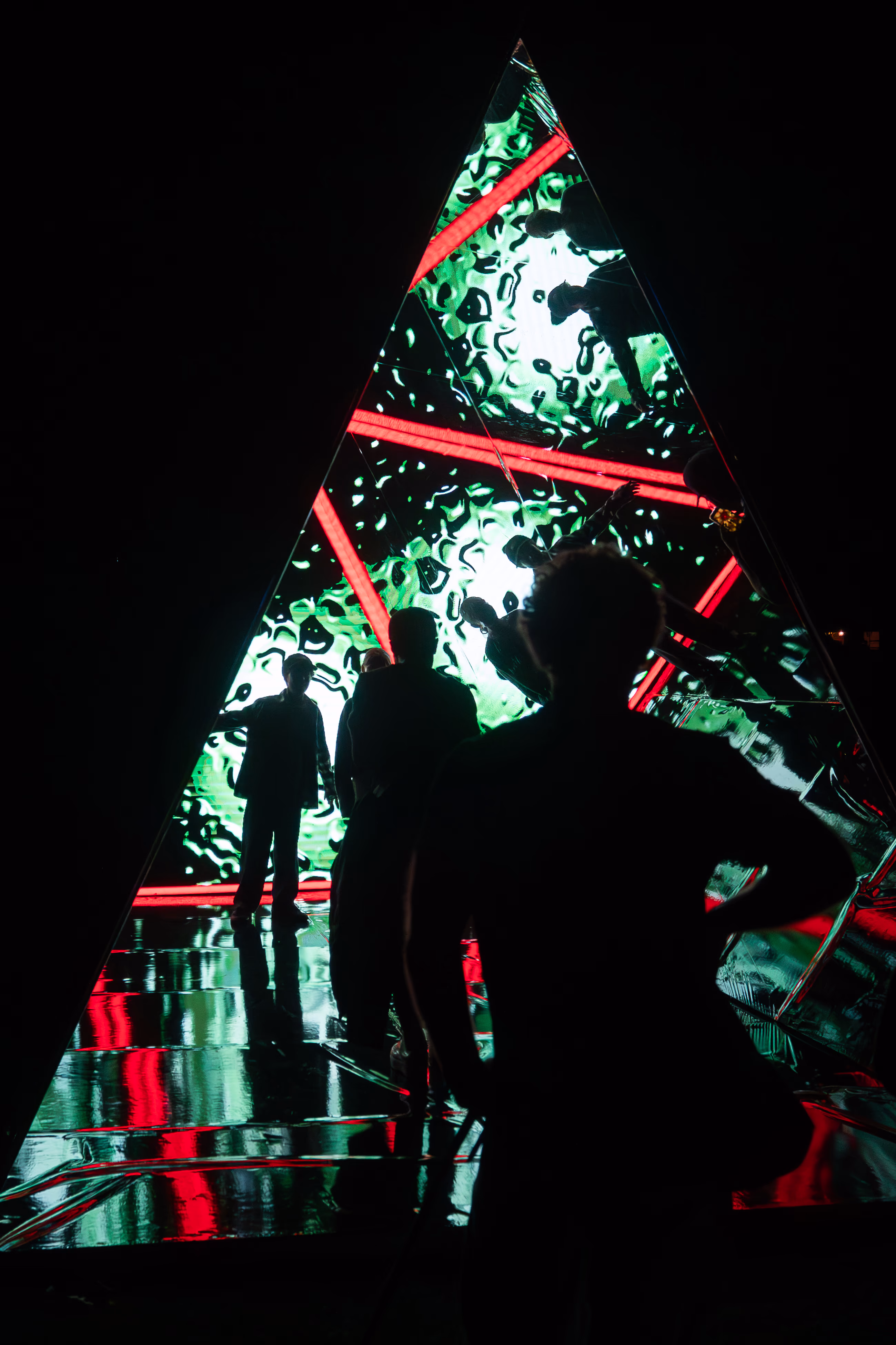 Future Scope by Showtex, a kaleidoscope of light at LUMENOCITY, Cape Town