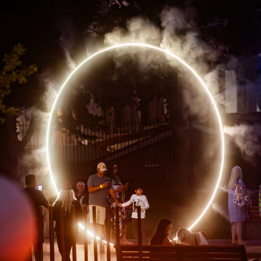 LUMENOCITY installation — Dodecahedron