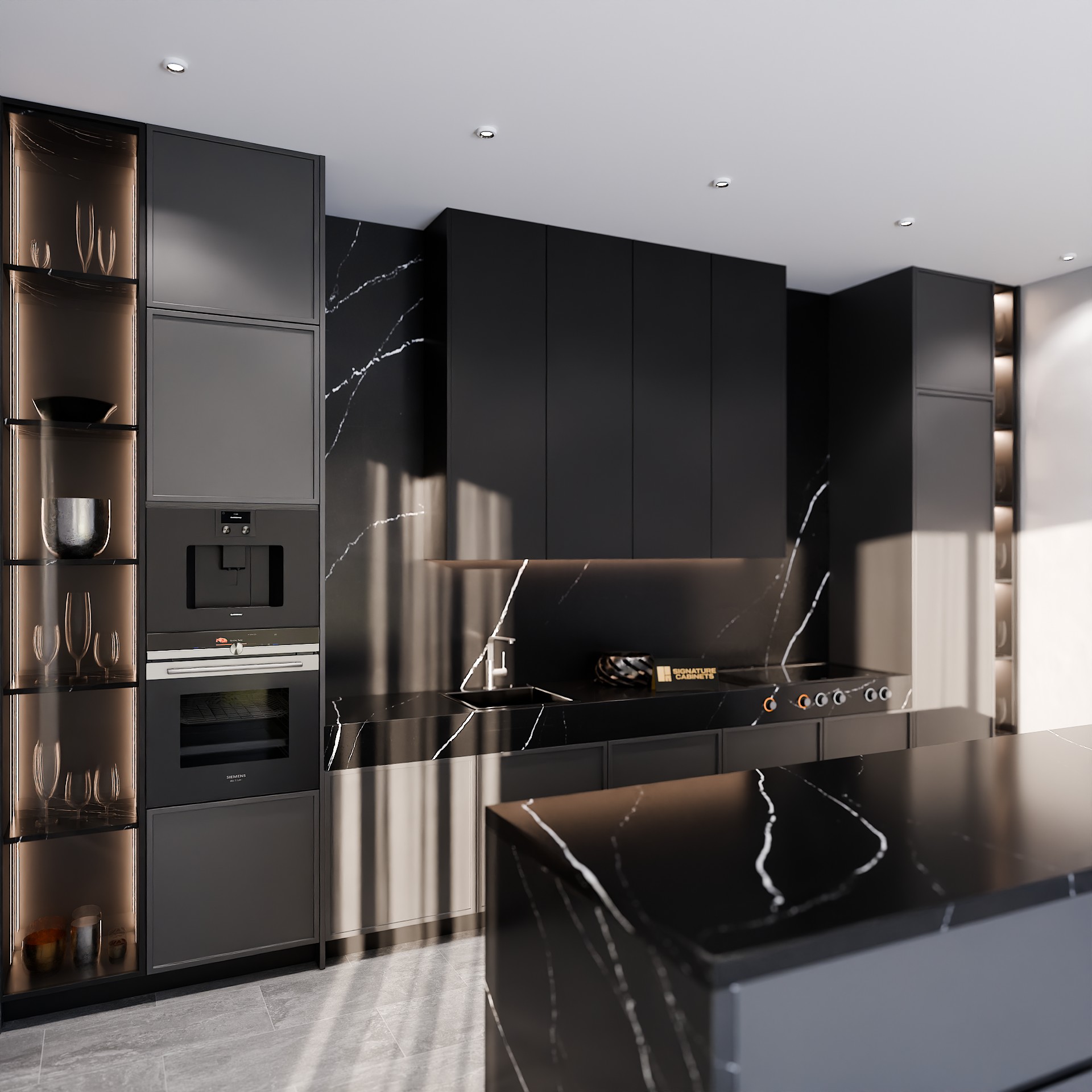 Cleveland Park custom kitchen cabinets project