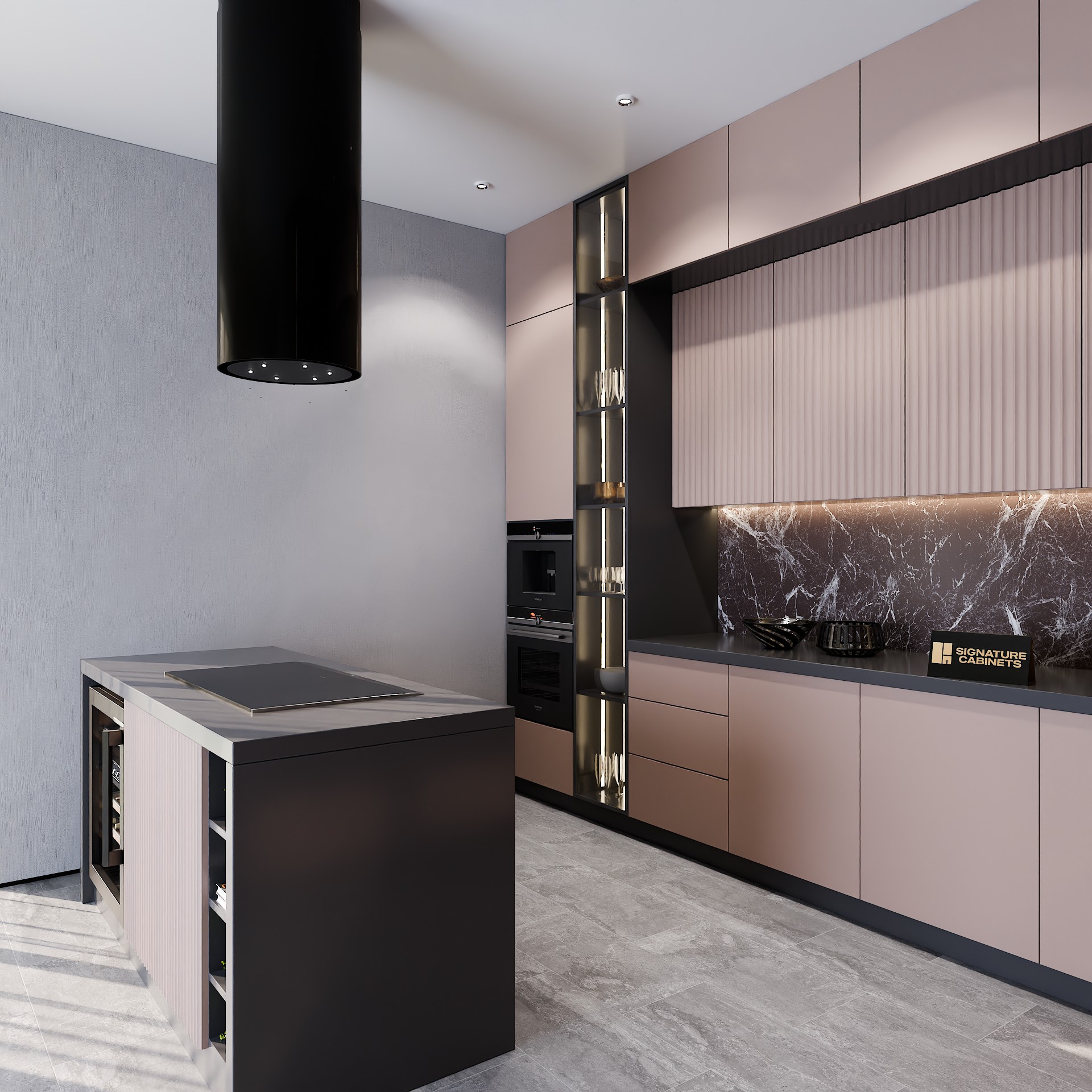Nevada custom kitchen cabinets project