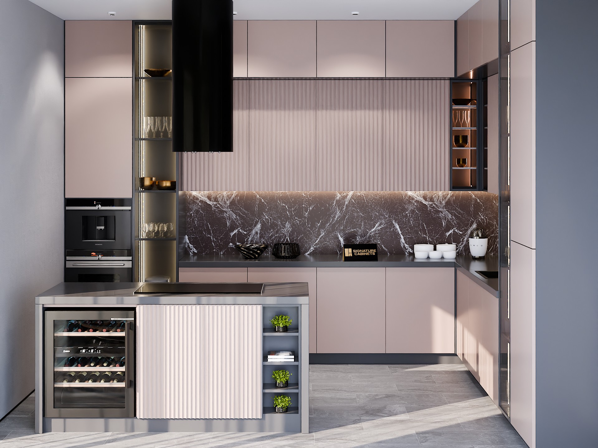 Nevada custom kitchen cabinets project