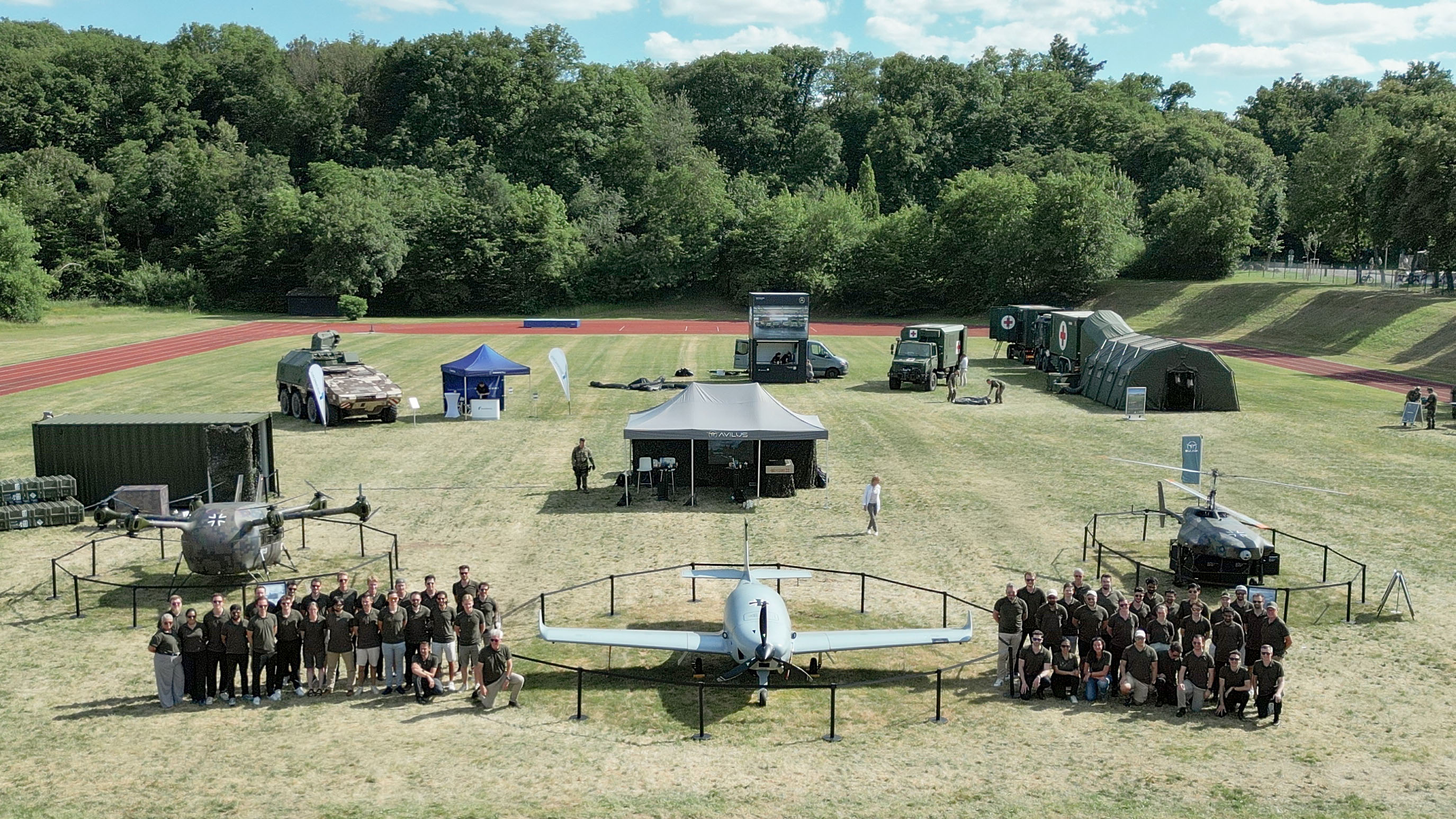 Release of a New Class of Drones at „Tag der Bundeswehr“ in Diez