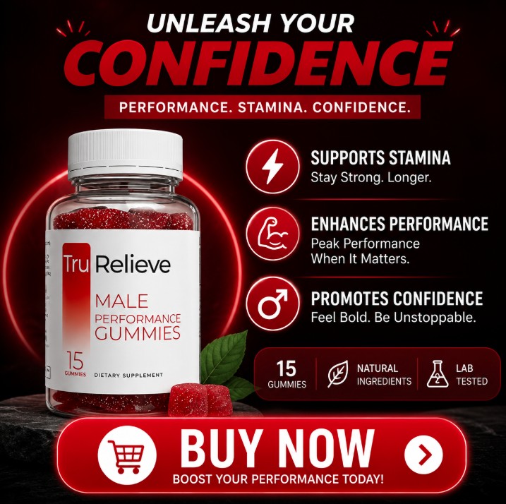 TruRelieve Male Performance Gummies 