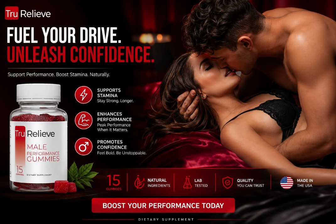 TruRelieve Male Performance Gummies 