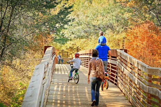 South Carolina's Greenville Health System Swamp Rabbit Trail