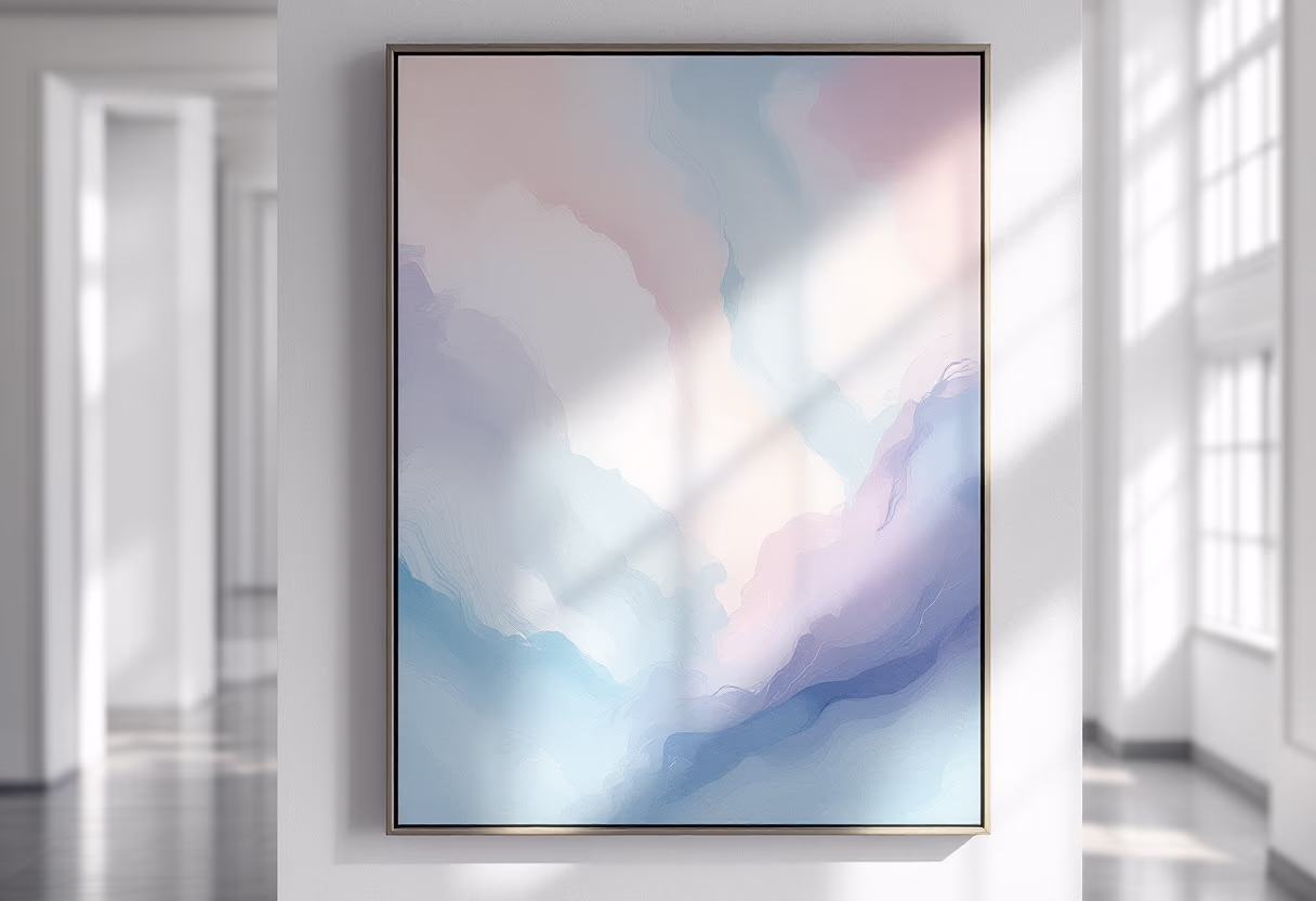 image of featured artworks for an art gallery
