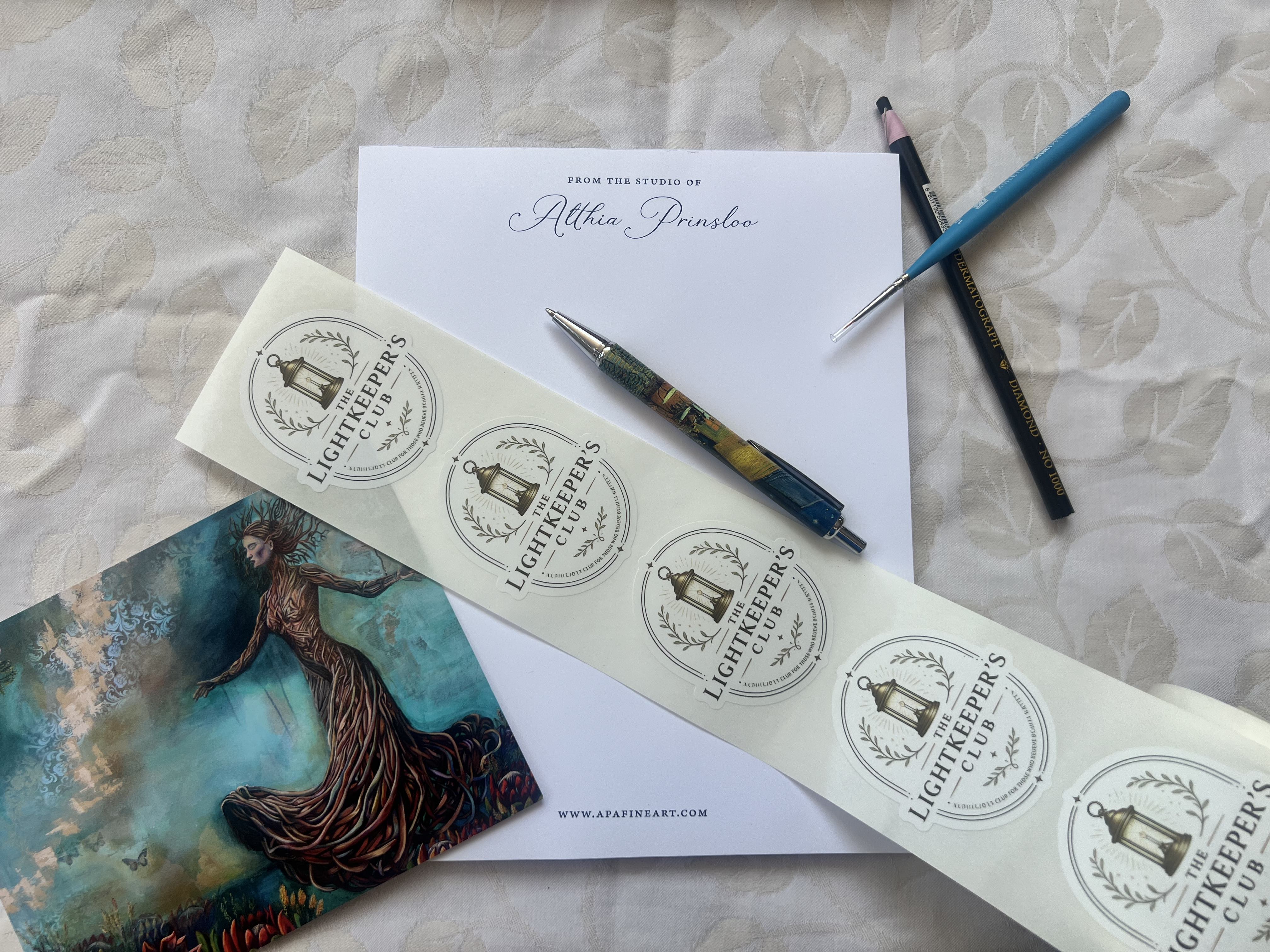 image of a logo design process