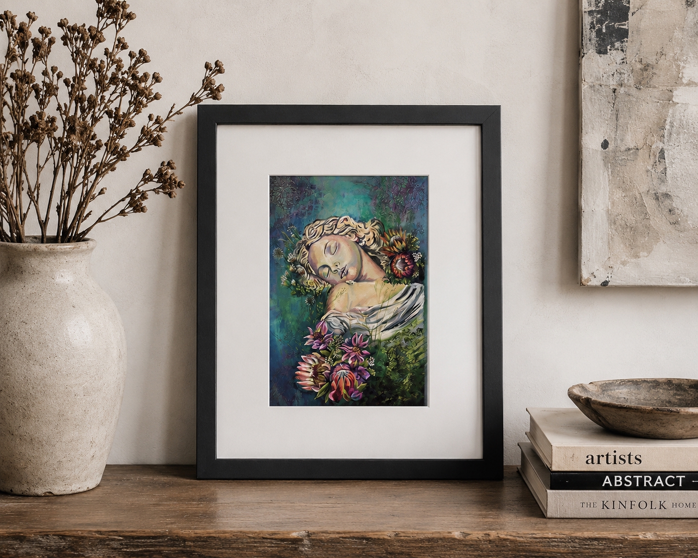 image of featured artworks for an art gallery