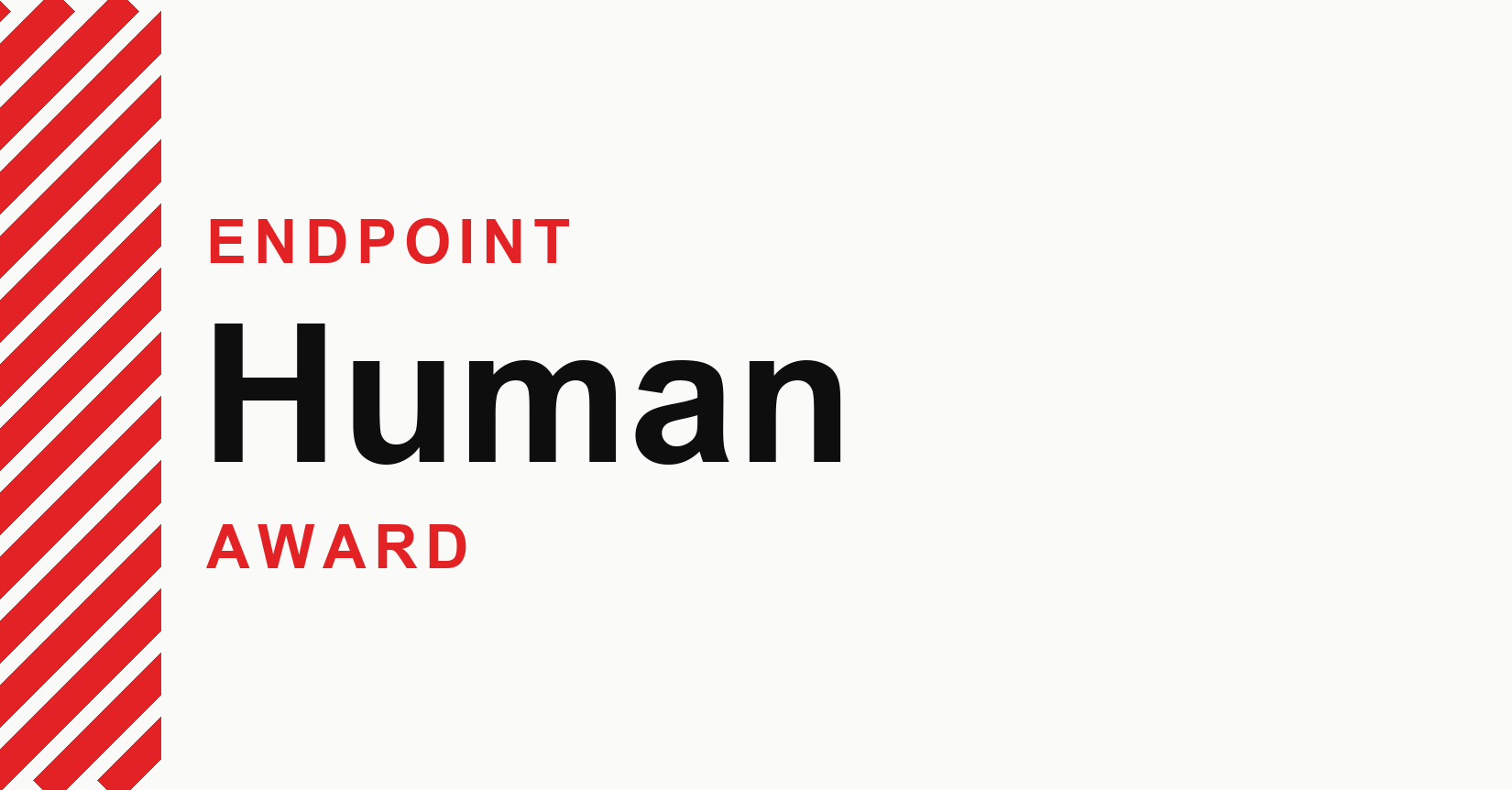 Endpoint Human peer award