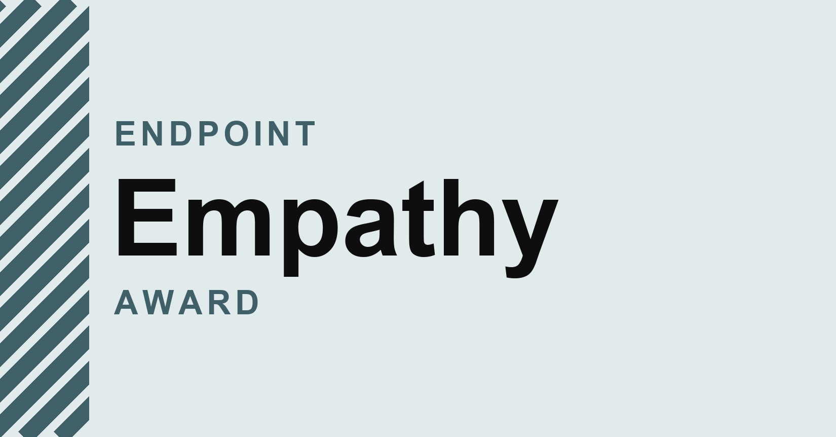 Endpoint Empathy peer award