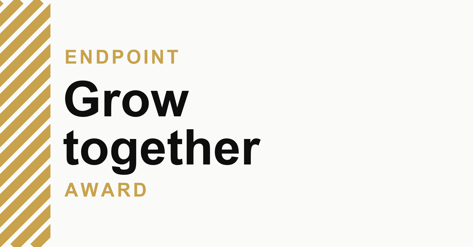 Endpoint Grow Together peer award