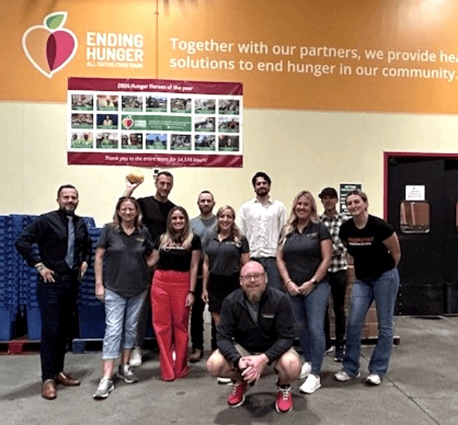 The Endpoint team together