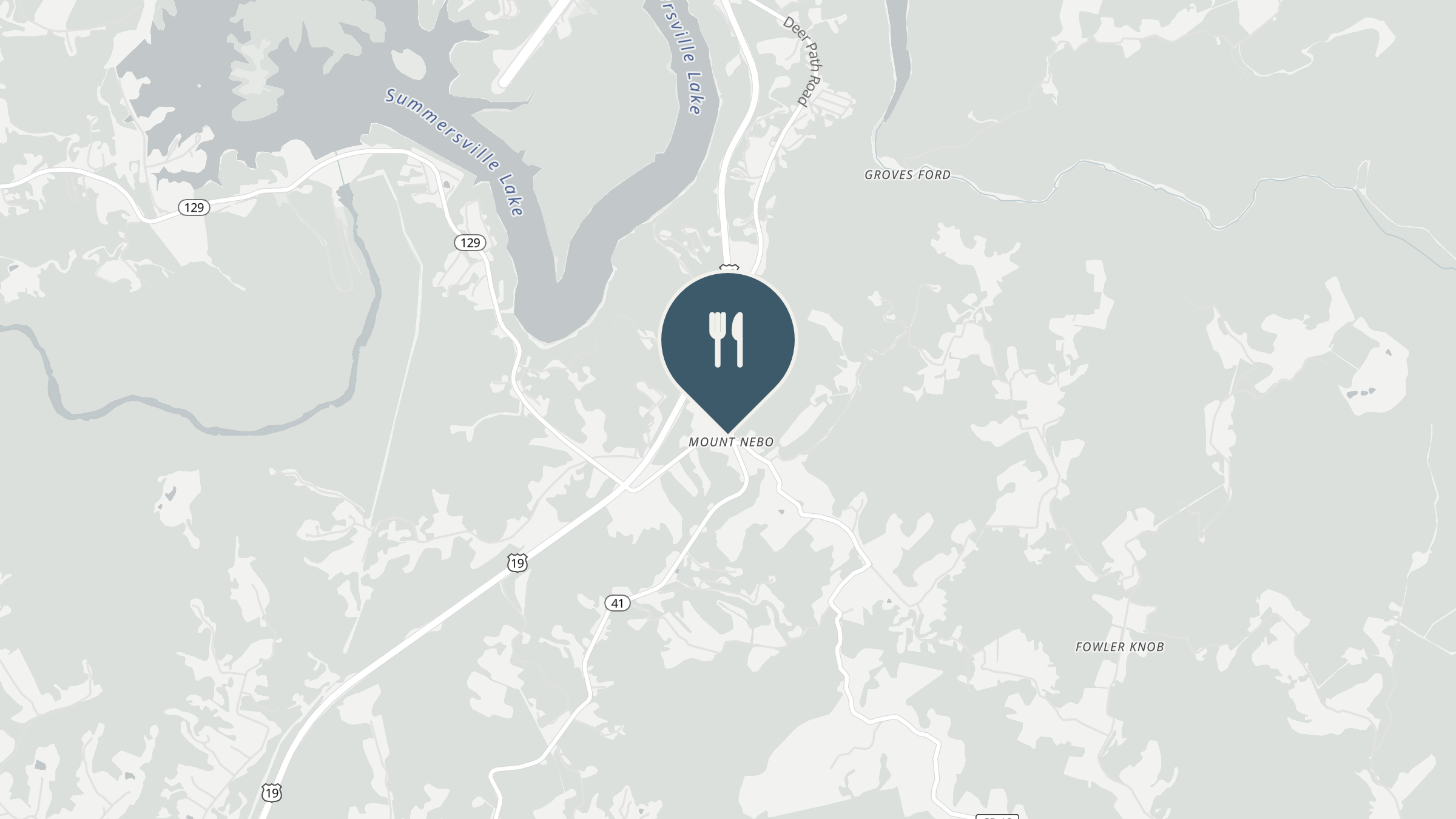 The Tractor Bar map