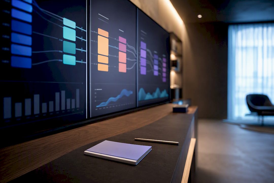 image of analytics dashboard (for a real estate tech)